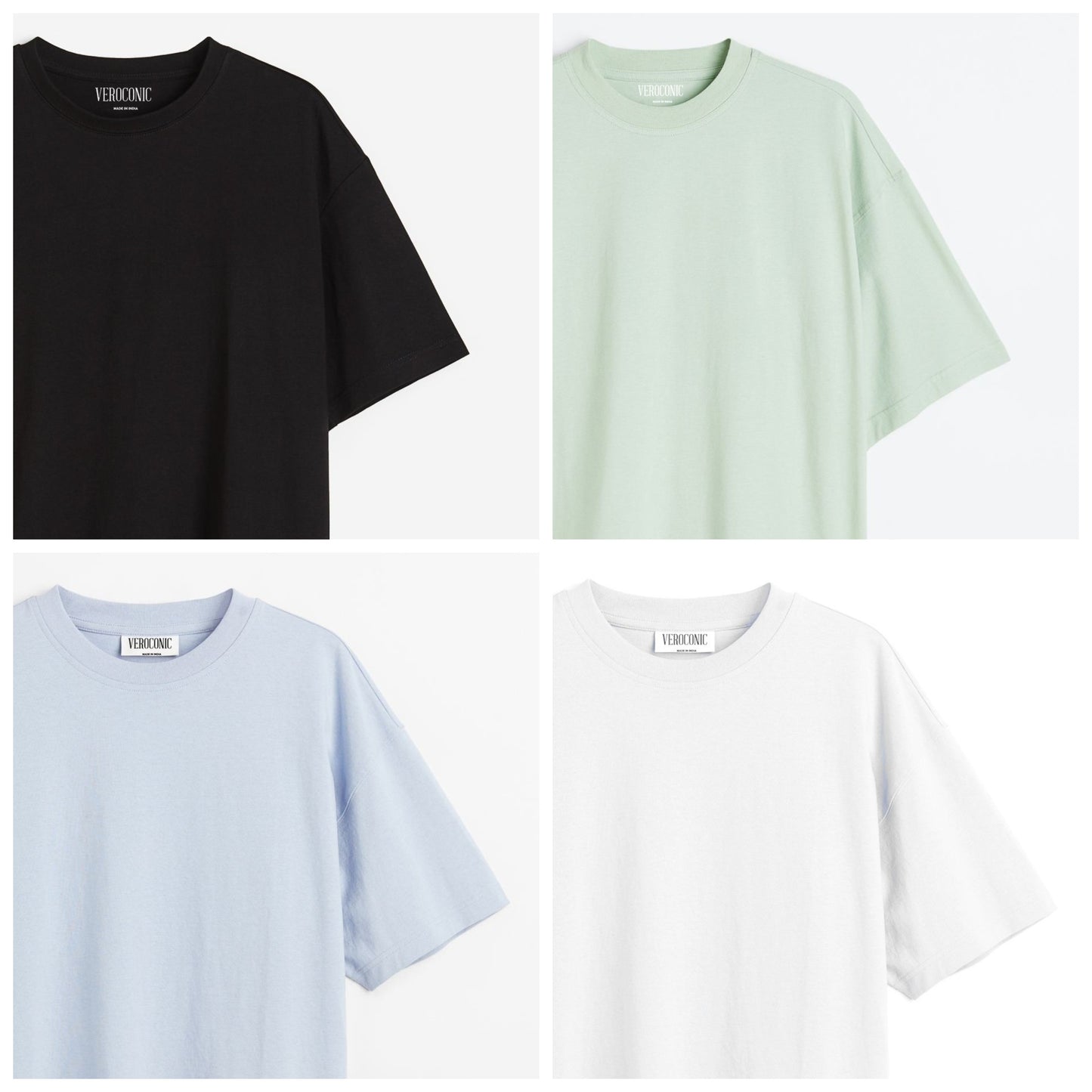 Pack of 4 Combo Pack of Cotton T-shirt