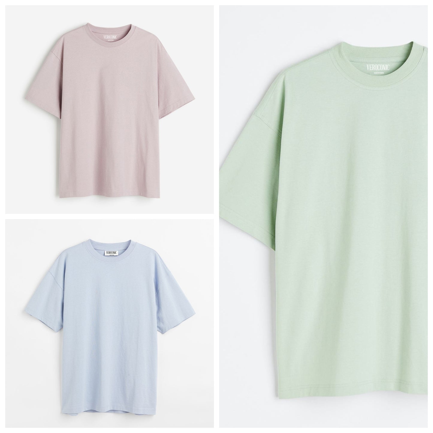 Pack of 3 Combo Pack of Cotton T-shirt