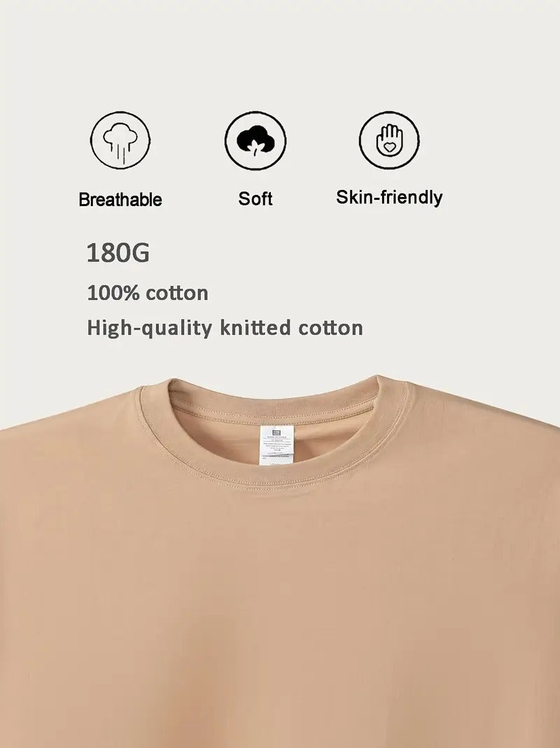 Summer Time Off-White Oversized Printed T-Shirt for Men & Unisex, Front Print