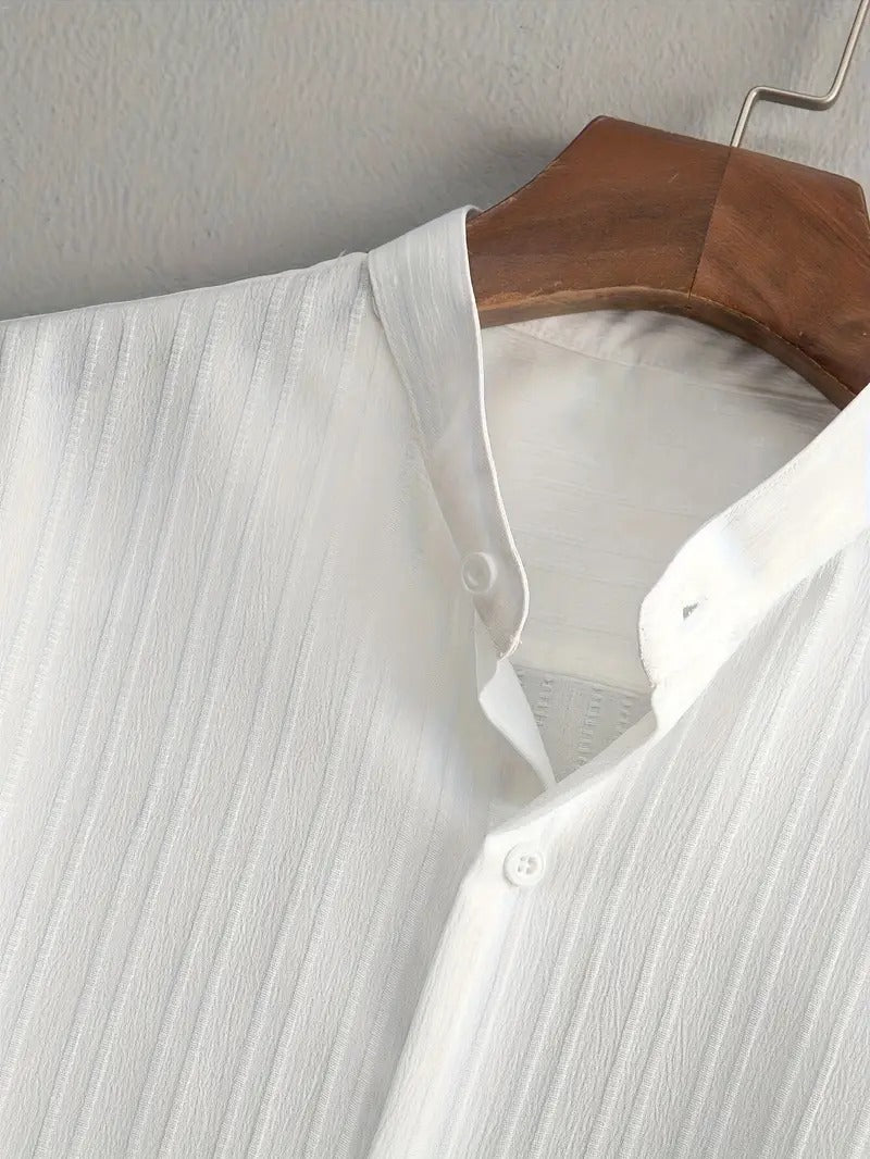 Cord-set for Men White Color Relaxed fit Trendy Fashion for Office and Casual Wear