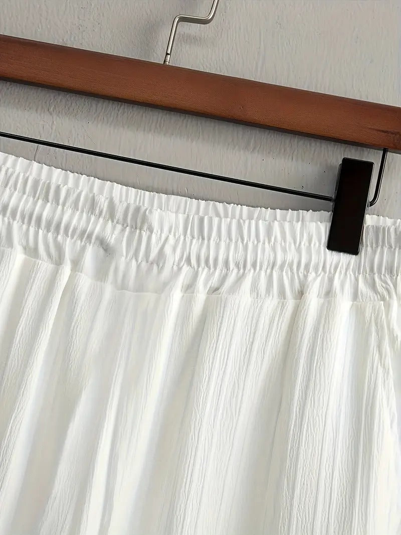 Cord-set for Men White Color Relaxed fit Trendy Fashion for Office and Casual Wear