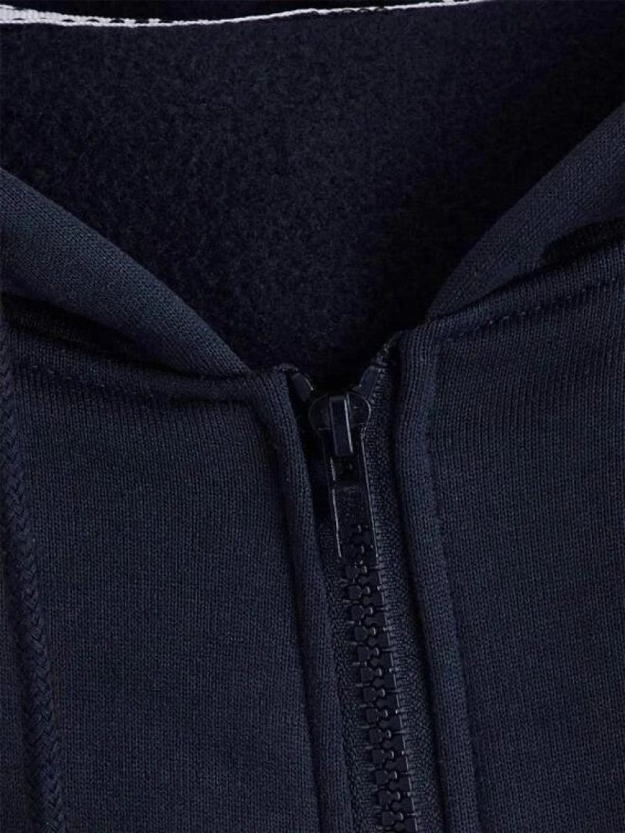 Plain Navy Blue Zipper Women's Sweatshirt Hoodie, Sweatshirt Hoodie for Men, Unisex Sweatshirt Hoodie