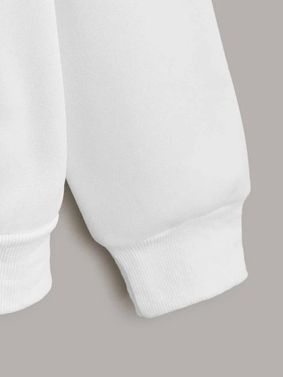 Plain White Zipper Women's Sweatshirt Hoodie, Sweatshirt Hoodie for Men, Unisex Sweatshirt Hoodie