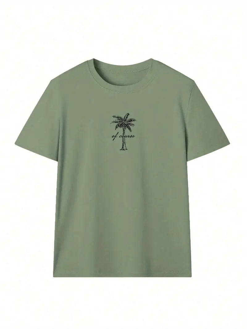 Vibes Graphic Oversized Printed Women's T-Shirt Green Color, Unisex