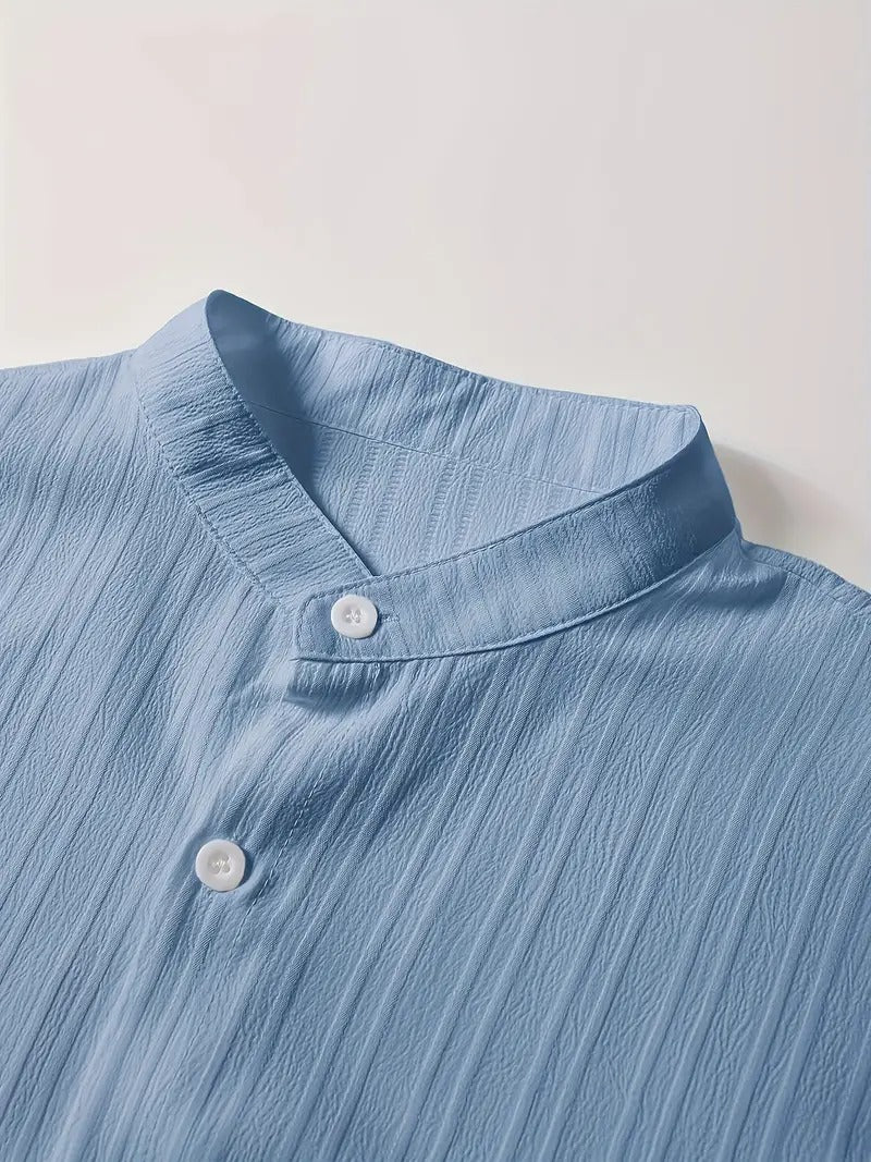 Cord-set for Men Light Sky Color Relaxed fit Trendy Fashion for Office and Casual Wear
