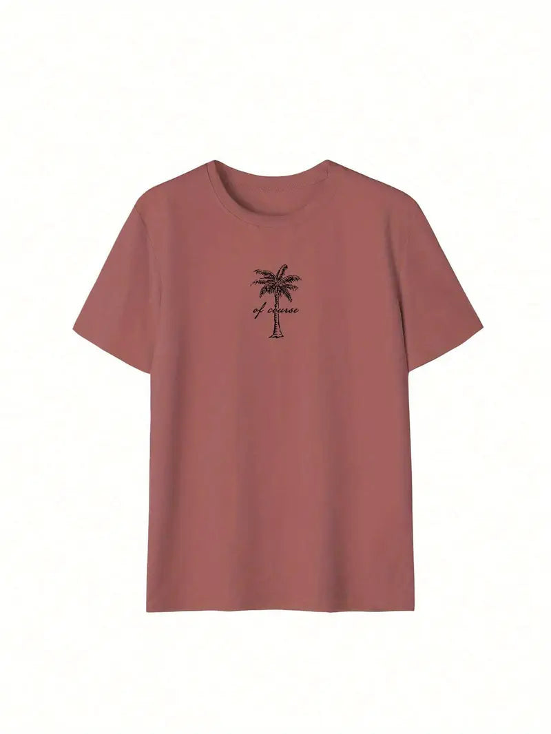 Vibes Graphic Oversized Printed Women's T-Shirt Dark Onion Color, Unisex, Back Print