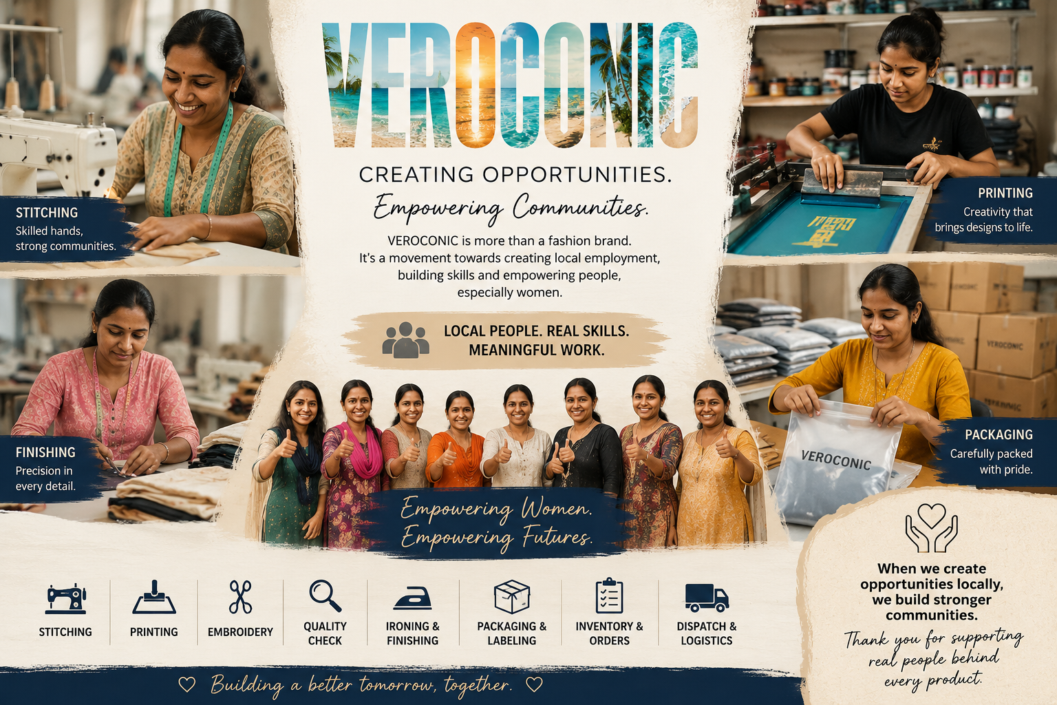VEROCONIC: Creating Local Employment Opportunities Through Fashion