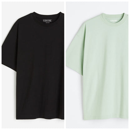 Pack of 2 Combo Pack of Cotton T-shirt