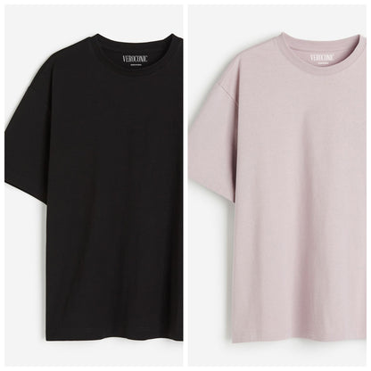 Pack of 2 Combo Pack of Cotton T-shirt
