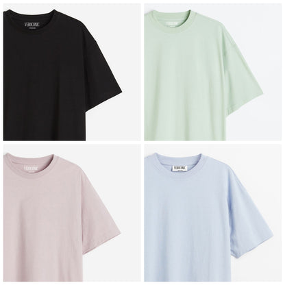 Pack of 4 Combo Pack of Cotton T-shirt