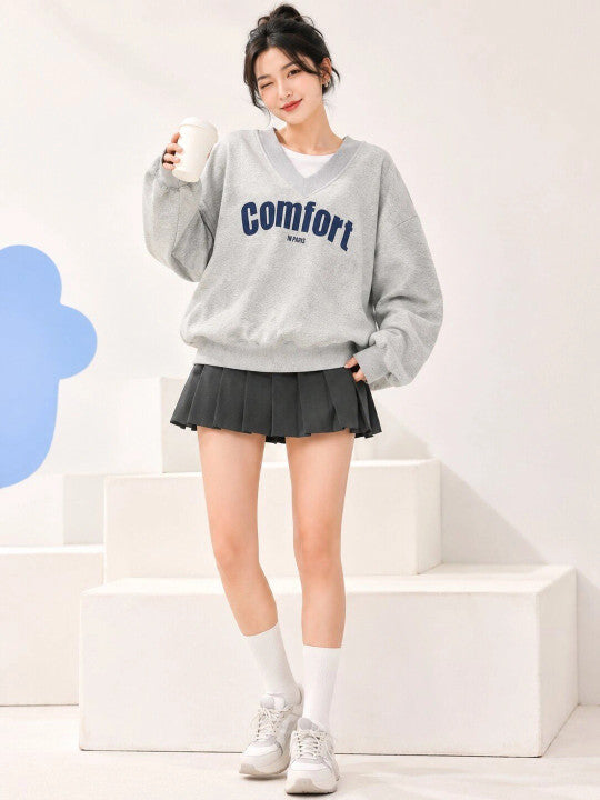 Women Printed Sweatshirt
