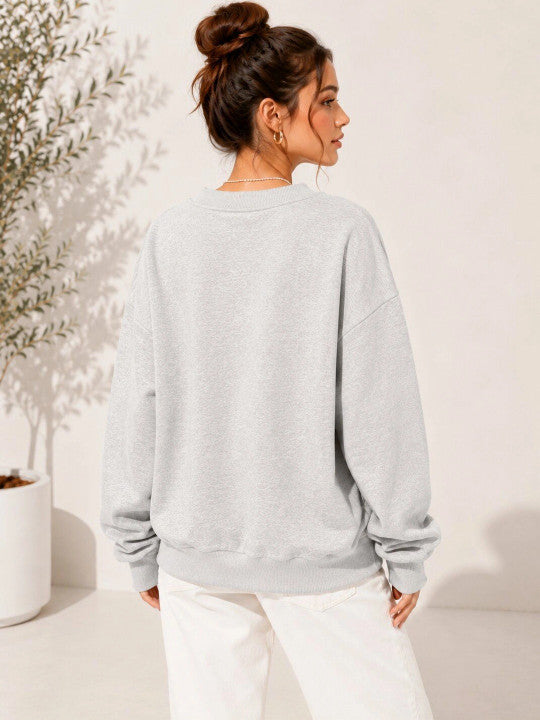 Women Printed Sweatshirt