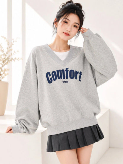 Women Printed Sweatshirt