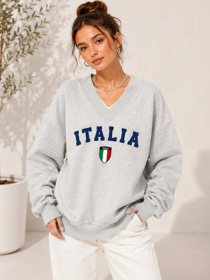 Women Printed Sweatshirt