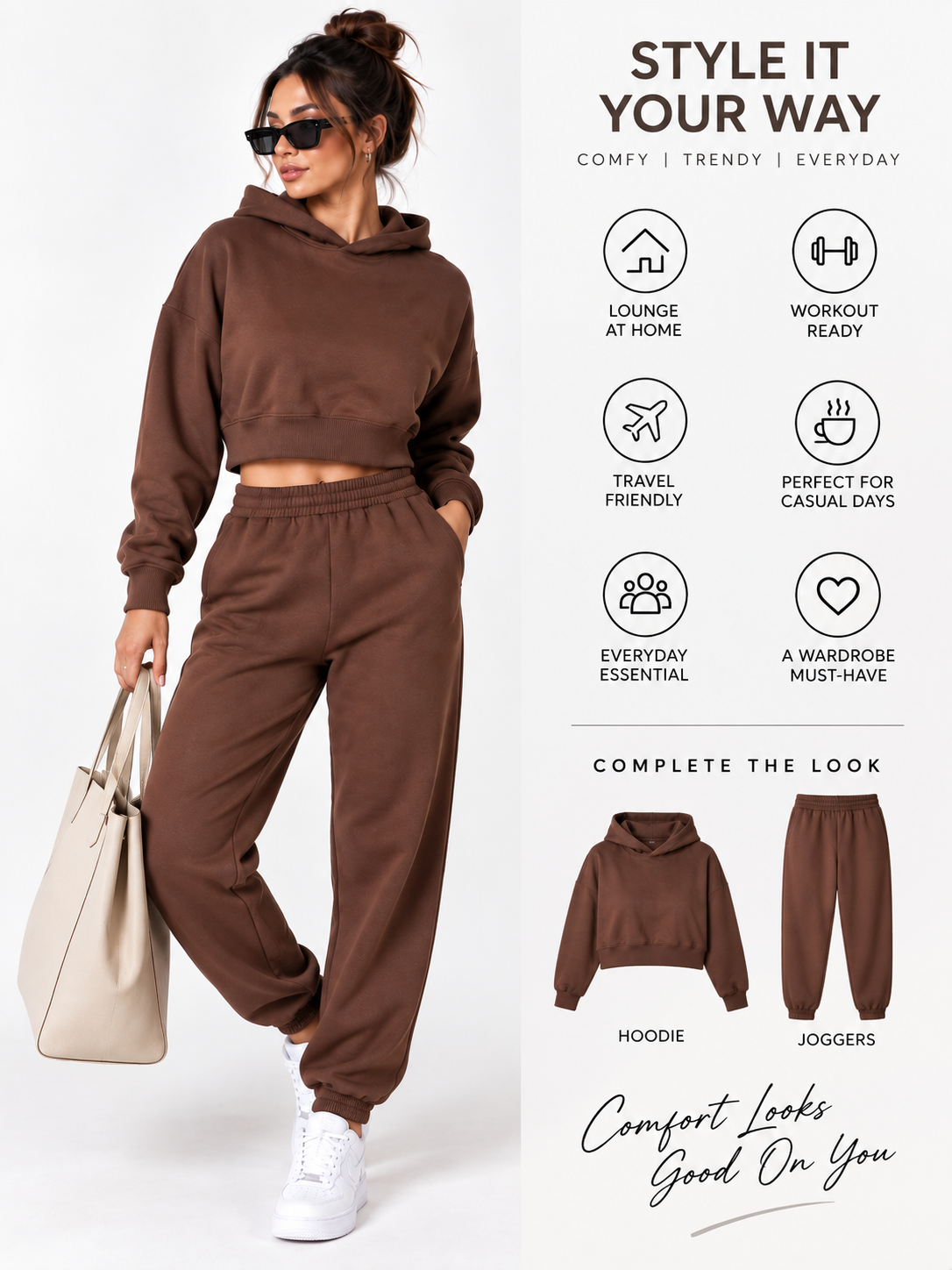 Fleece Cordset for Women