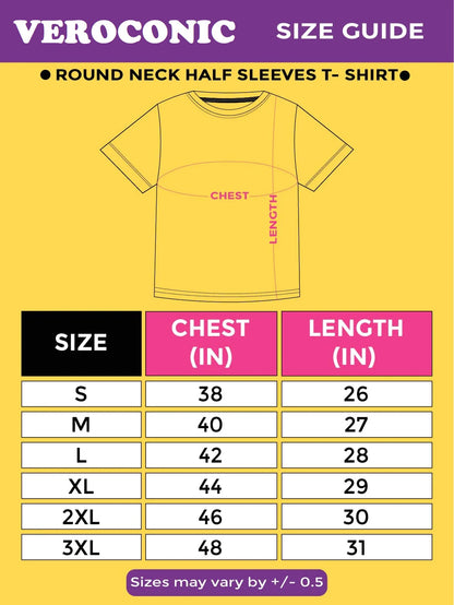 New-Port Beach Graphic Printed Oversized Black Cotton T-shirt