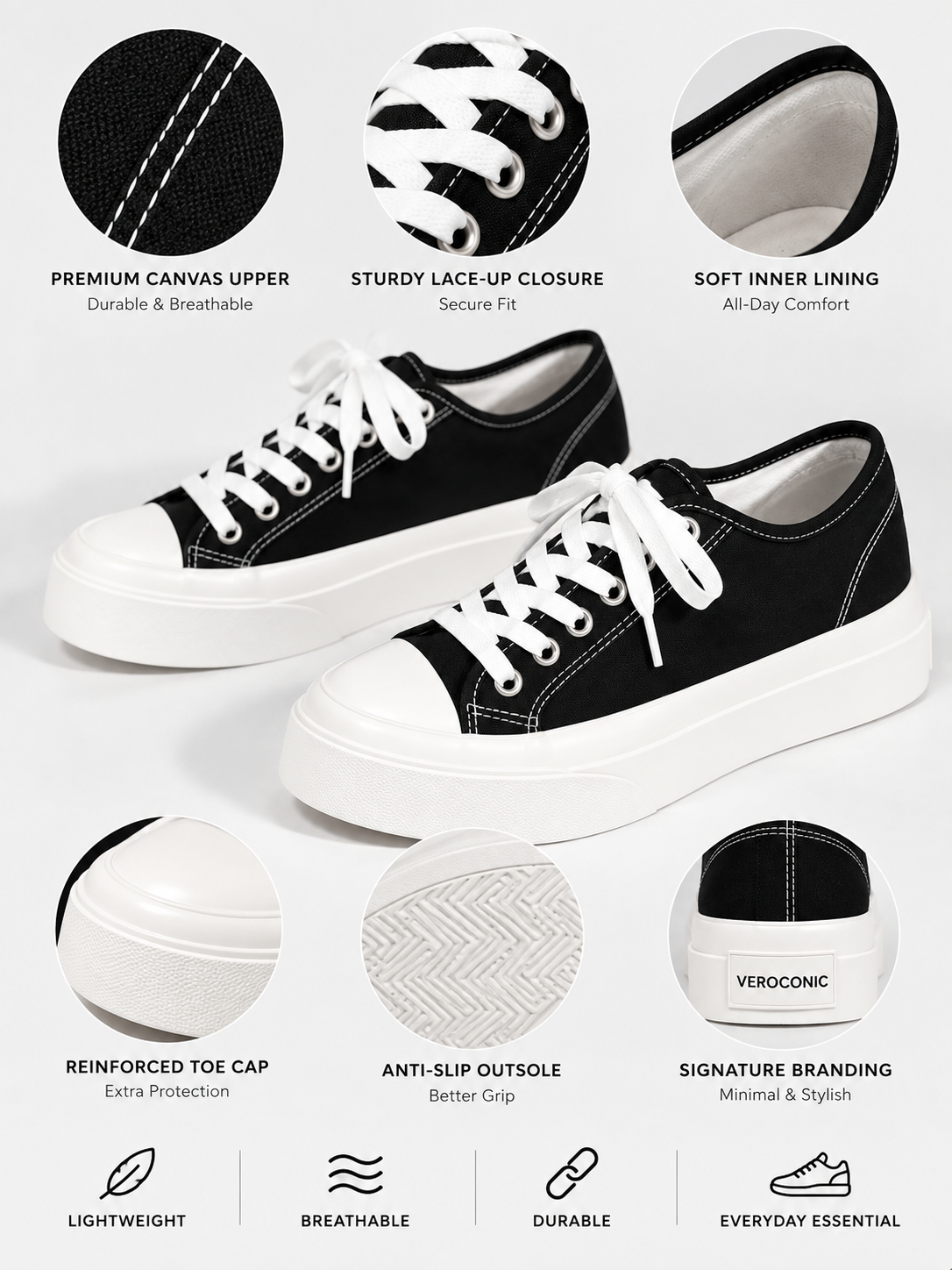 Comfort Insole Basics Sneakers