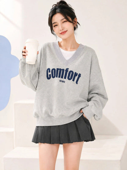 Women Printed Sweatshirt