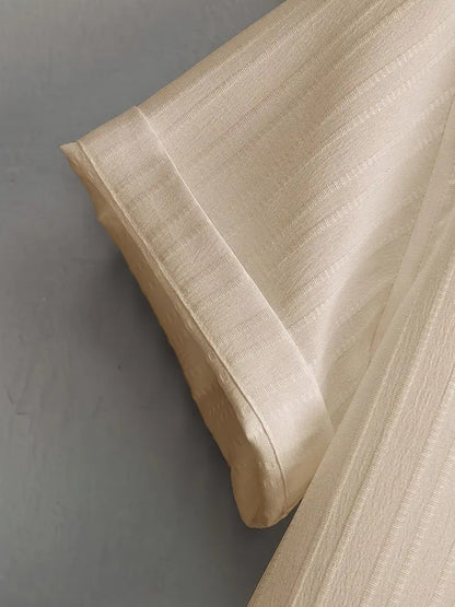 Cord-set for Men Beige Color Relaxed fit Trendy Fashion for Office and Casual Wear