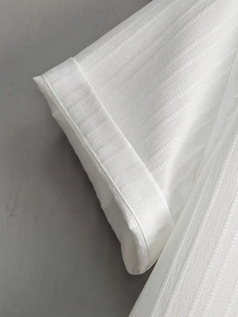 Cord-set for Men White Color Relaxed fit Trendy Fashion for Office and Casual Wear