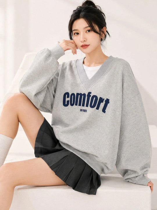 Women Printed Sweatshirt