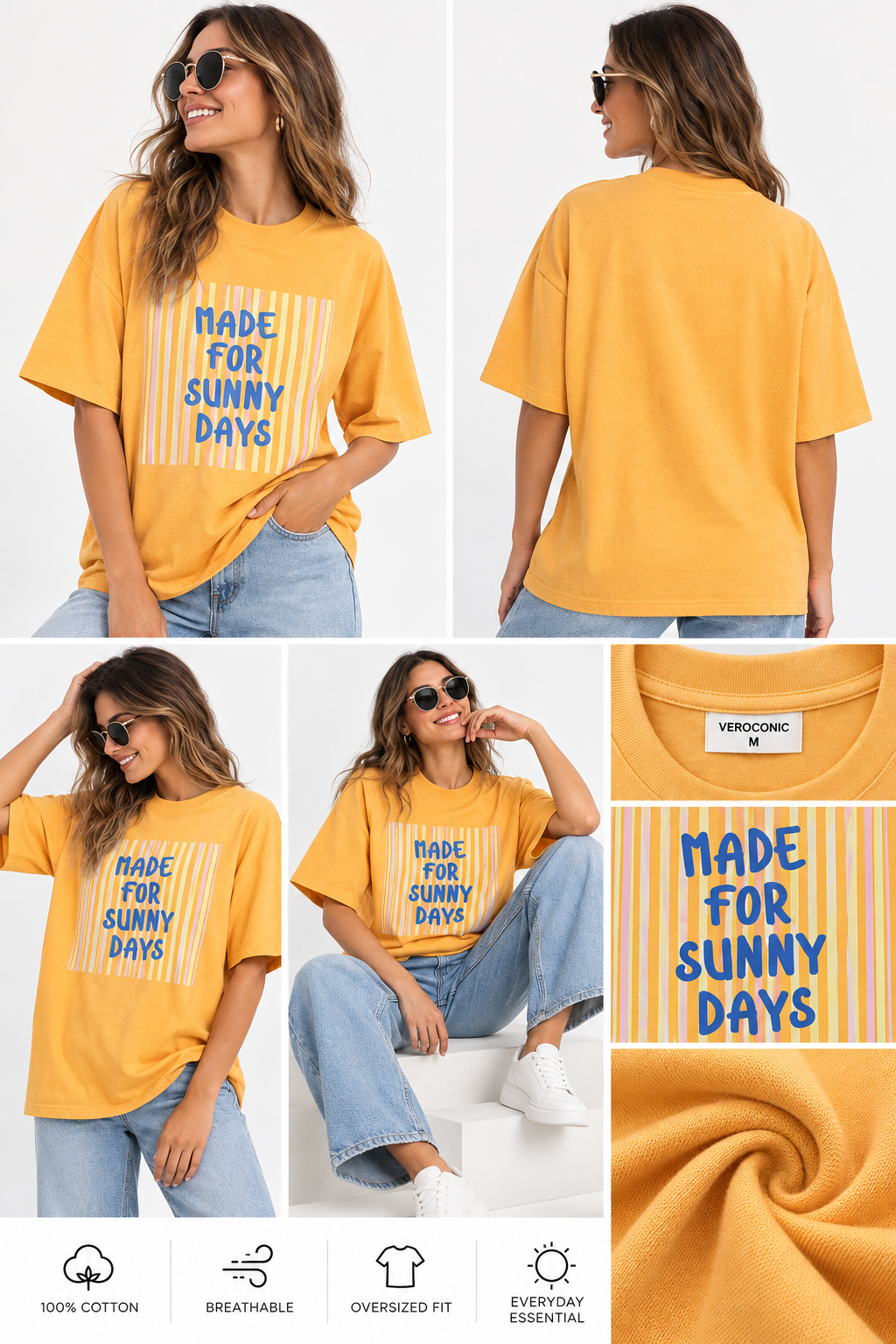 Women Printed Relaxed fit Cotton T-Shirt