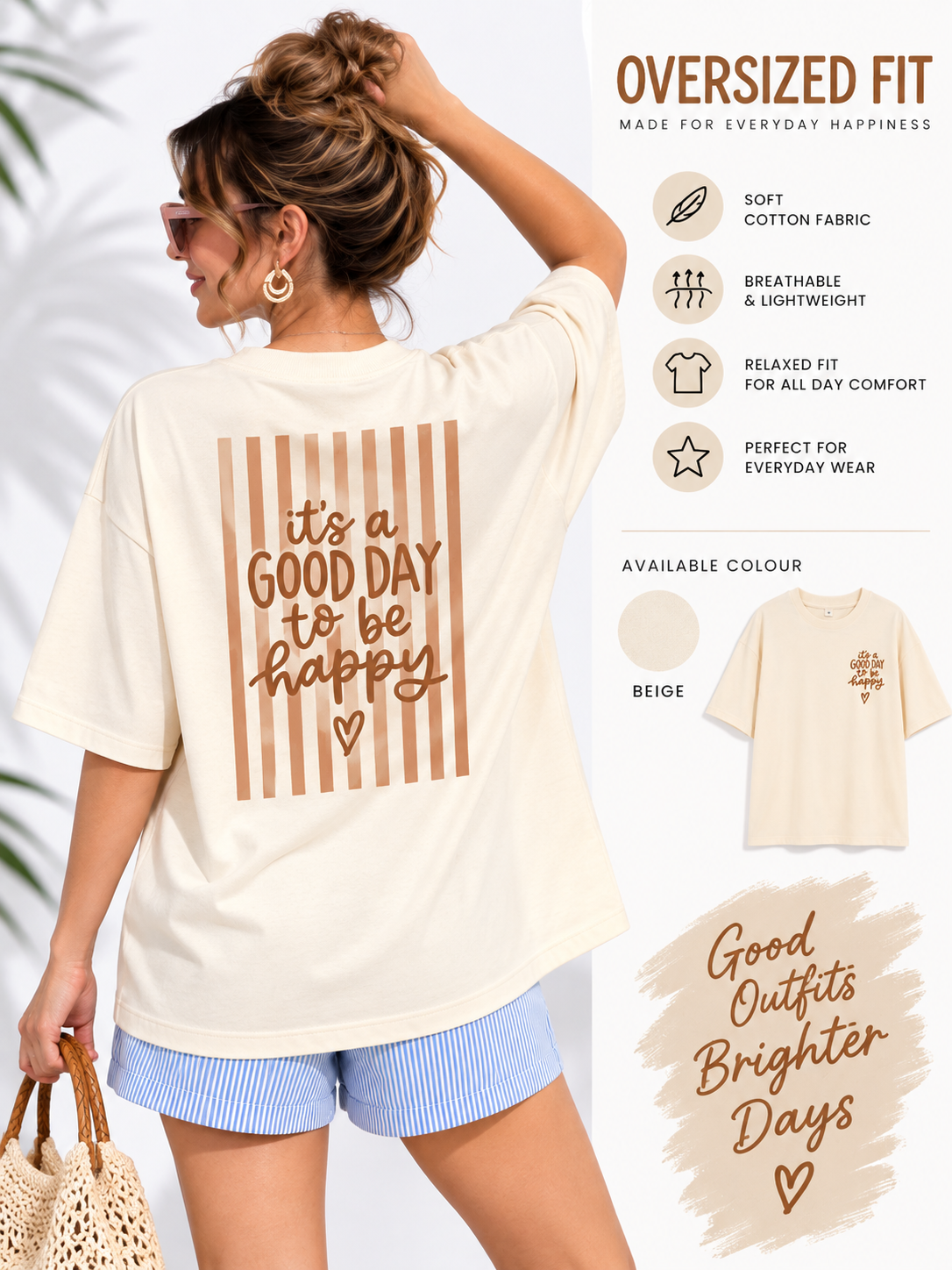 Women Printed Relaxed fit Cotton T-Shirt
