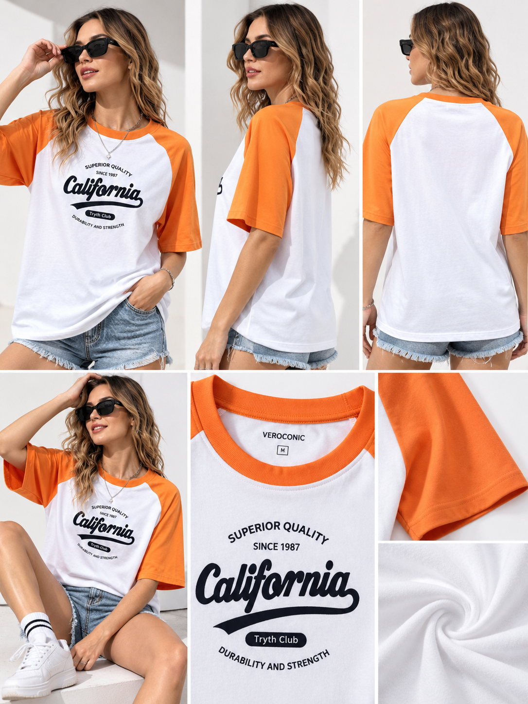 Women Reglan Sleeves Printed Relaxed fit Cotton T-Shirt