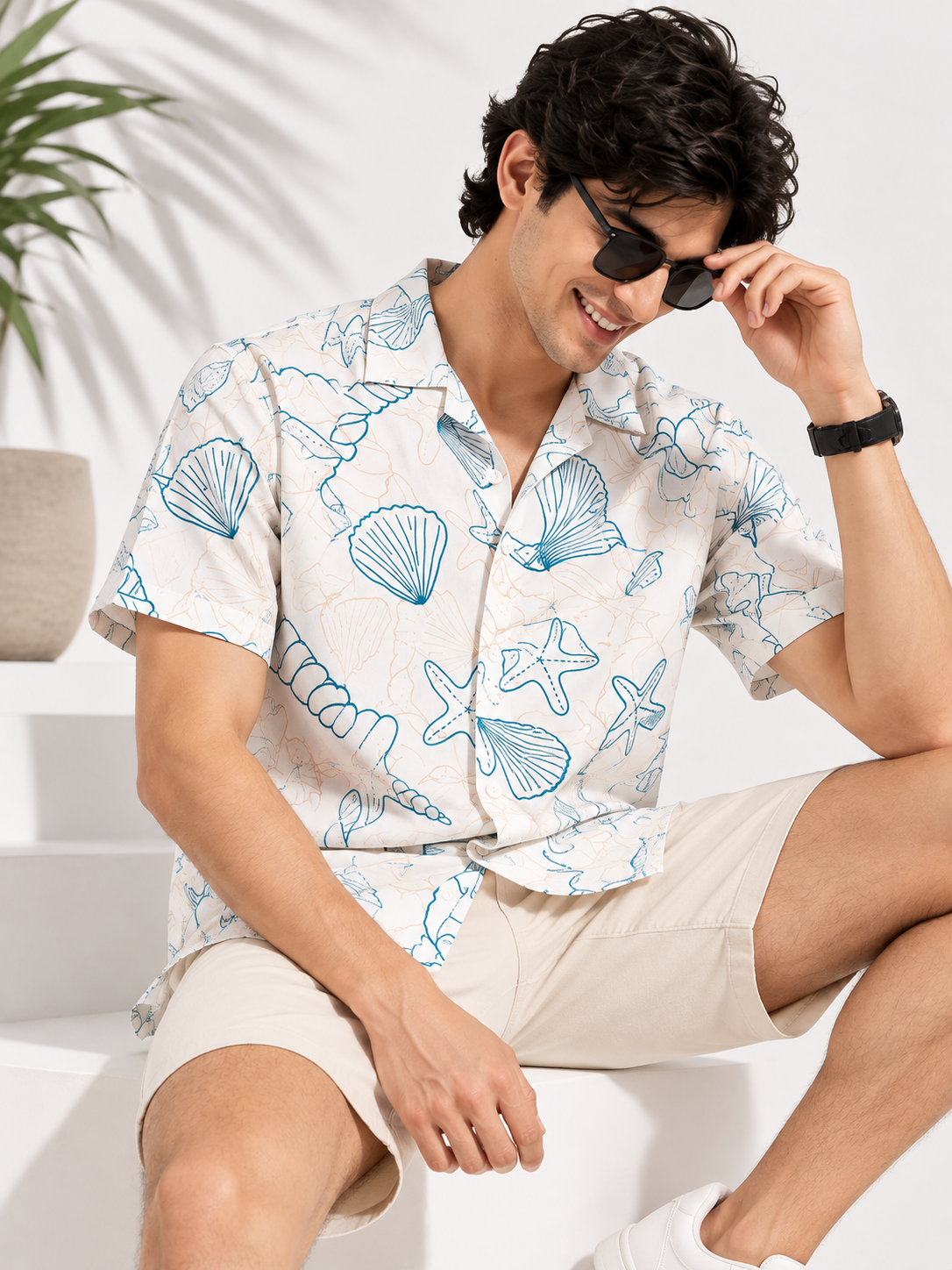 Comfort Fit Cotton Shirt for Men