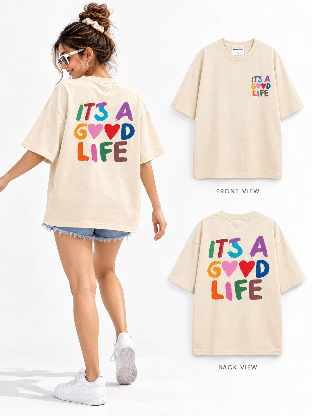 Women Printed Relaxed fit Cotton T-Shirt
