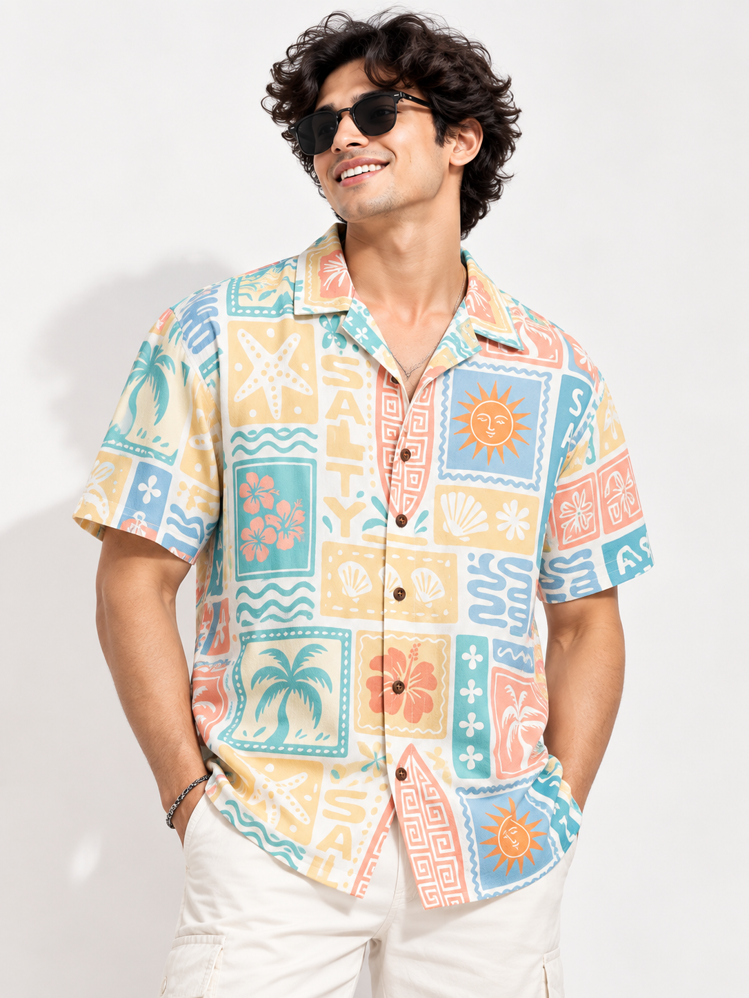 Comfort Fit Cotton Shirt for Men