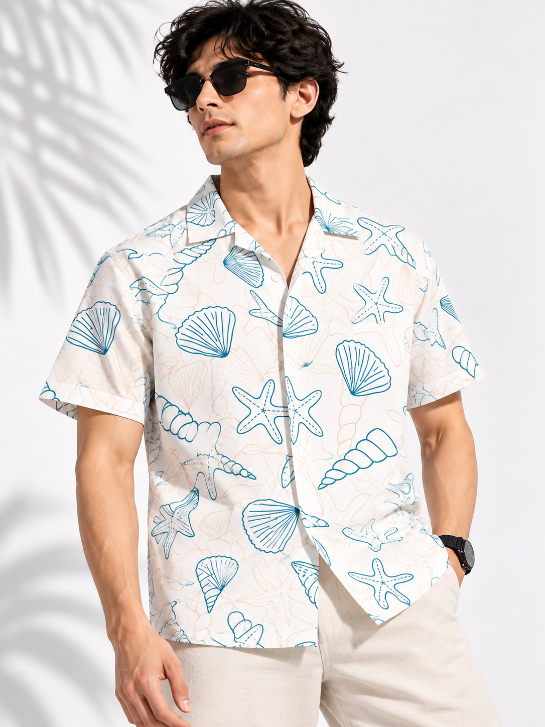 Comfort Fit Cotton Shirt for Men