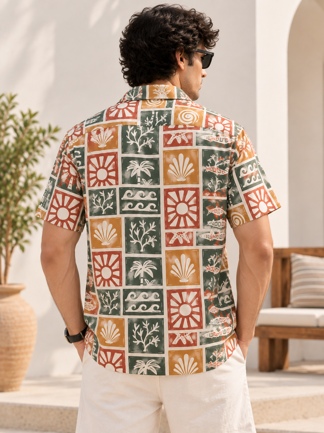 Comfort Fit Cotton Shirt for Men