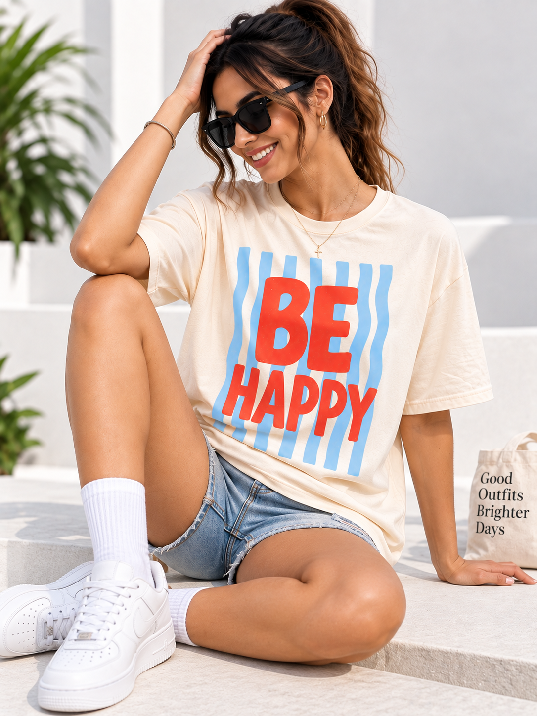 Women Printed Relaxed fit Cotton T-Shirt