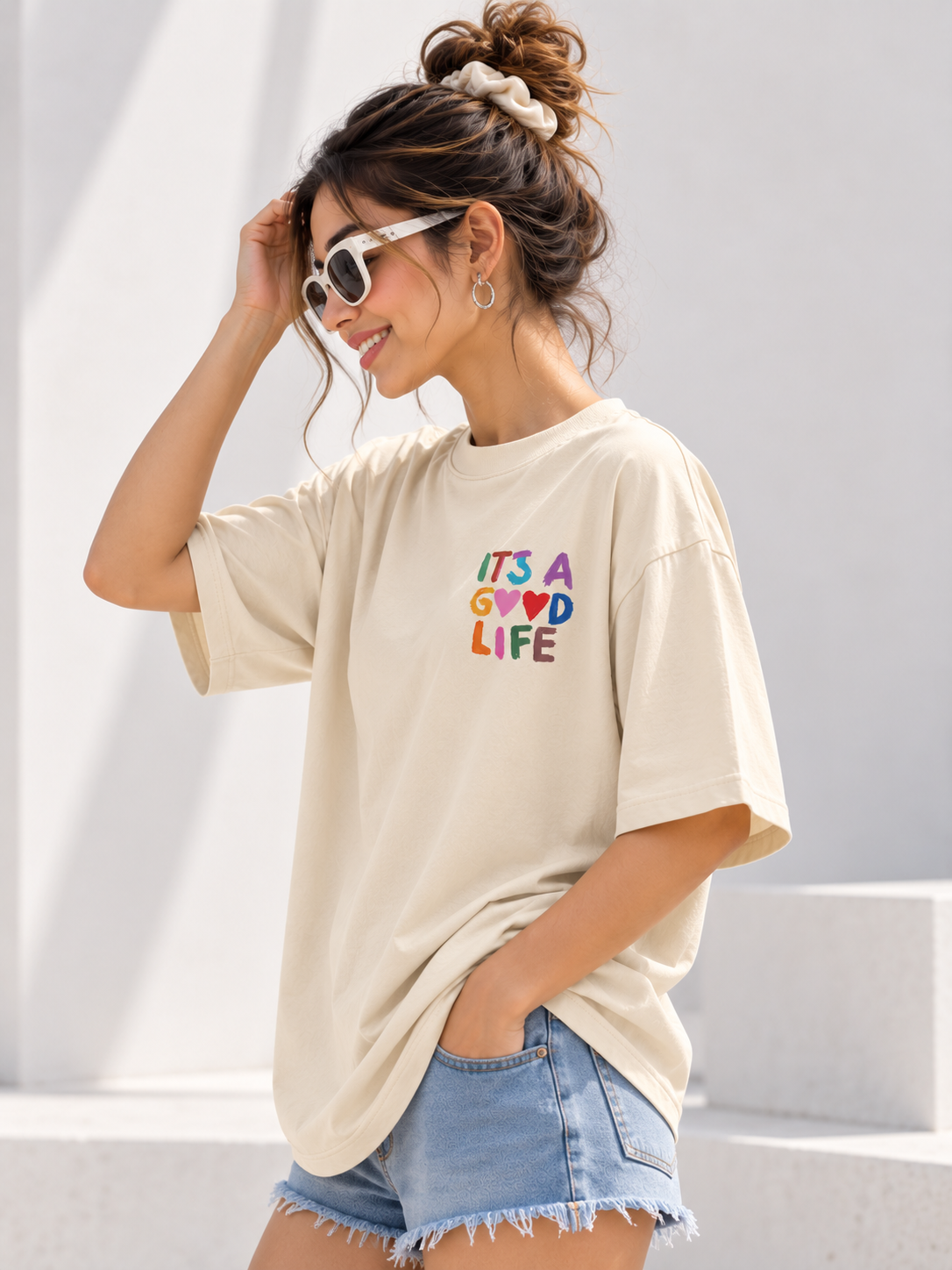 Women Printed Relaxed fit Cotton T-Shirt