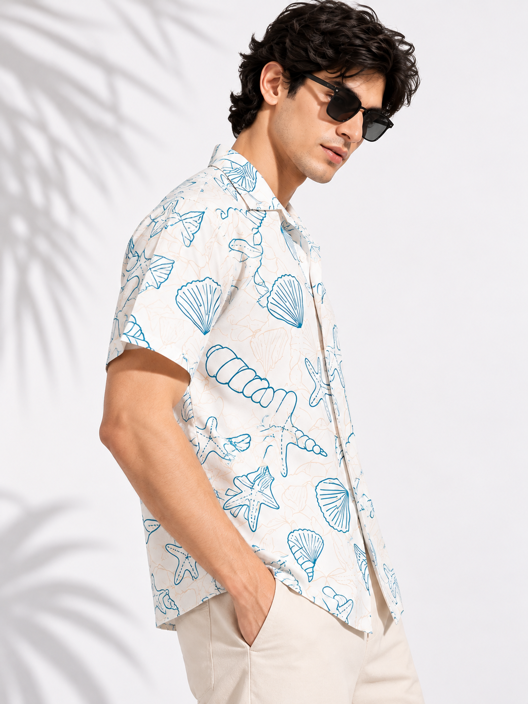 Comfort Fit Cotton Shirt for Men