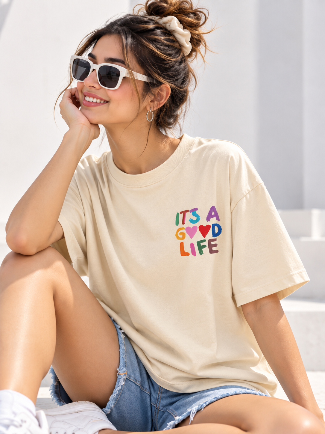 Women Printed Relaxed fit Cotton T-Shirt