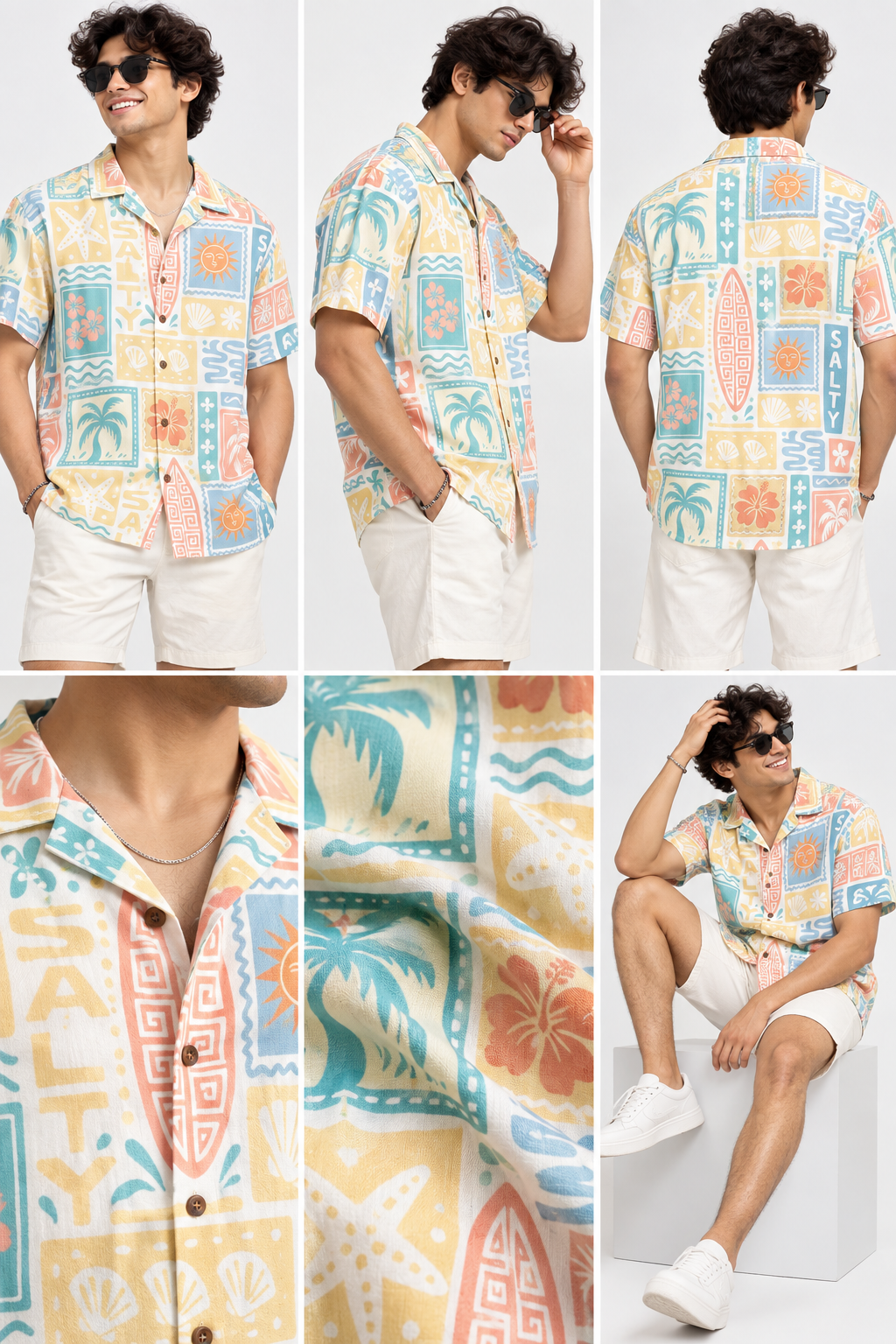 Comfort Fit Cotton Shirt for Men