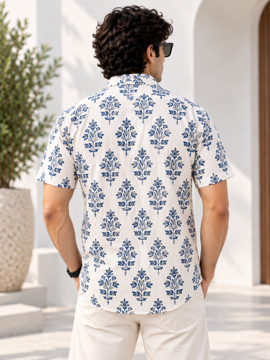 Comfort Fit Cotton Shirt for Men
