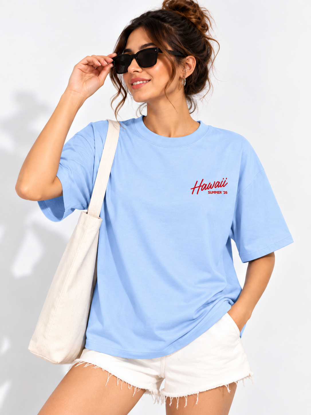 Women Back Printed Relaxed fit Cotton T-Shirt