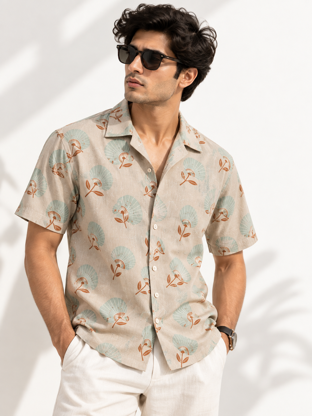 Comfort Fit Cotton Shirt for Men