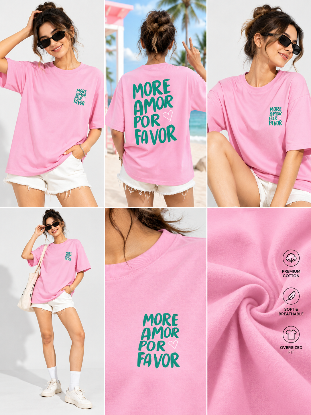 Women Back Printed Relaxed fit Cotton T-Shirt