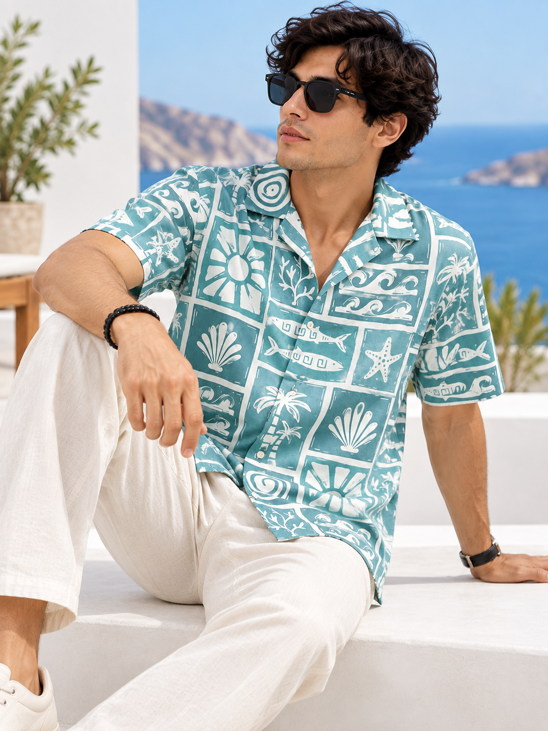 Comfort Fit Cotton Shirt for Men