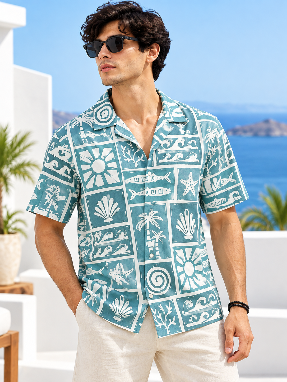 Comfort Fit Cotton Shirt for Men