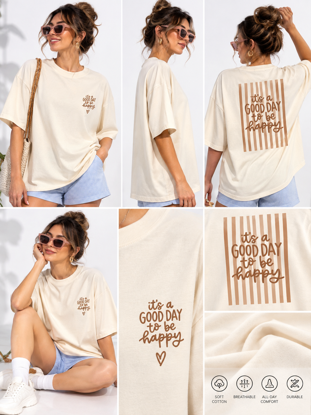 Women Printed Relaxed fit Cotton T-Shirt