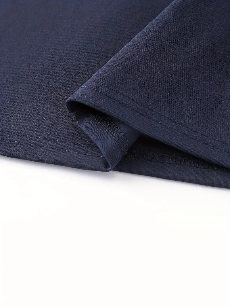 I Don't Care Graphic Oversized Printed Women's T-Shirt Navy Blue Color, Unisex