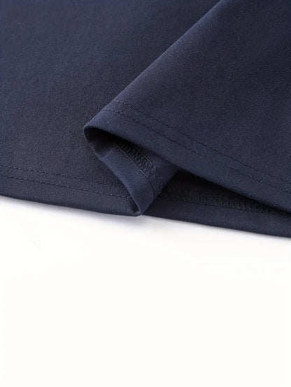 I Don't Care Graphic Oversized Printed Women's T-Shirt Navy Blue Color, Unisex