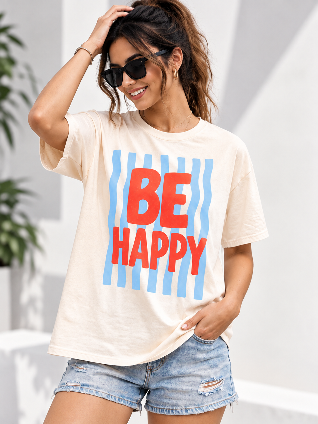 Women Printed Relaxed fit Cotton T-Shirt