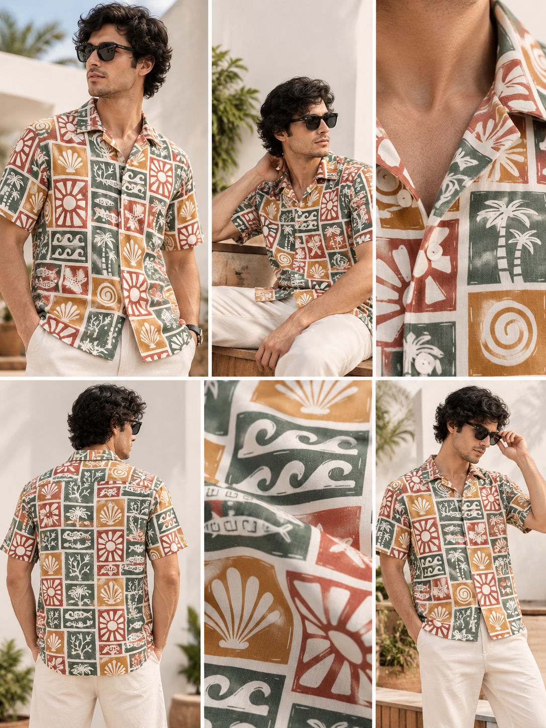 Comfort Fit Cotton Shirt for Men
