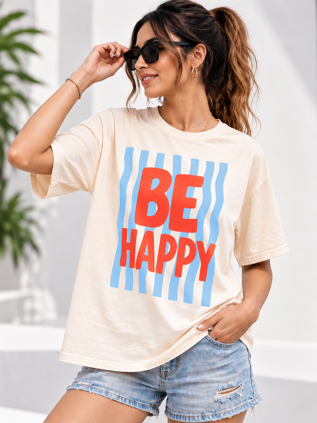 Women Printed Relaxed fit Cotton T-Shirt